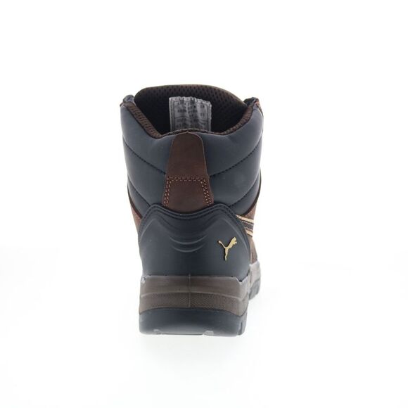 Puma Safety Mens Tornado Soft Toe CTX Mid Waterproof EH SR Brown Boots (NWT) - Picture 6 of 7
